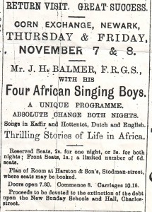 Newark on Trent, November 1907