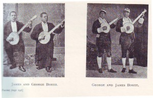 The Afro-Canadian Bohee Brothers recorded in London in 1890