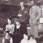 Business partners Charles Dovaston and George Christian and familes, Wallasey, 1922