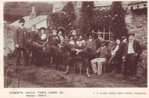 Josh Hyatt's troupe in western England, 1904