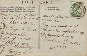 Henry Thurston was a leading showman: working the fairs of the south Midlands in the autumn of 1906
