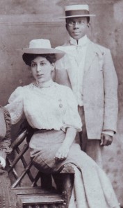 Brown and Amelia "Milly" Green, Skegness, 1906