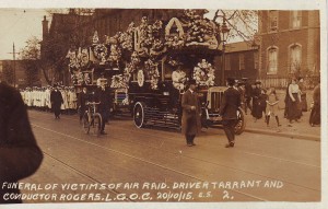 October 1915 funeral Zeppelin victims