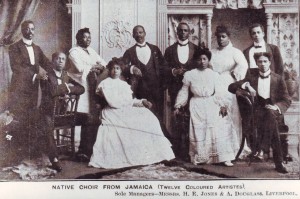 The 1906 group - Drysdale 3rd from right, Jackson 3rd from left, Bryan seated left, Nationa standing right